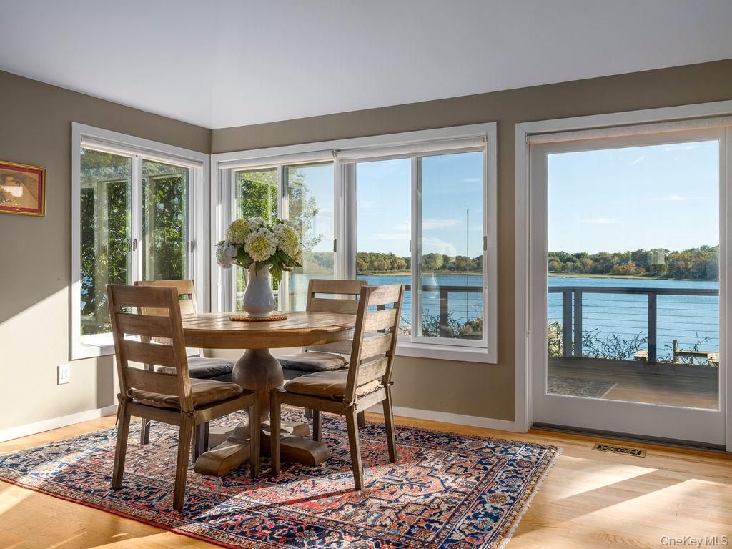 Dining room, Interior, Water, Wood Texture Flooring