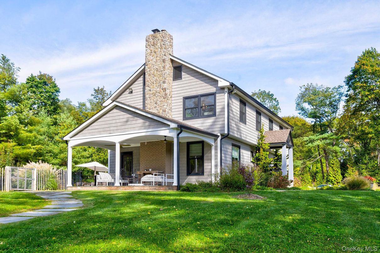 Backyard, Exterior, Facade, Tudor Revival