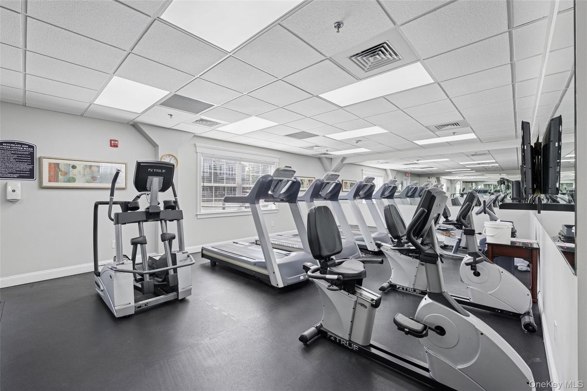 Fitness Equipment, Gym, Interior