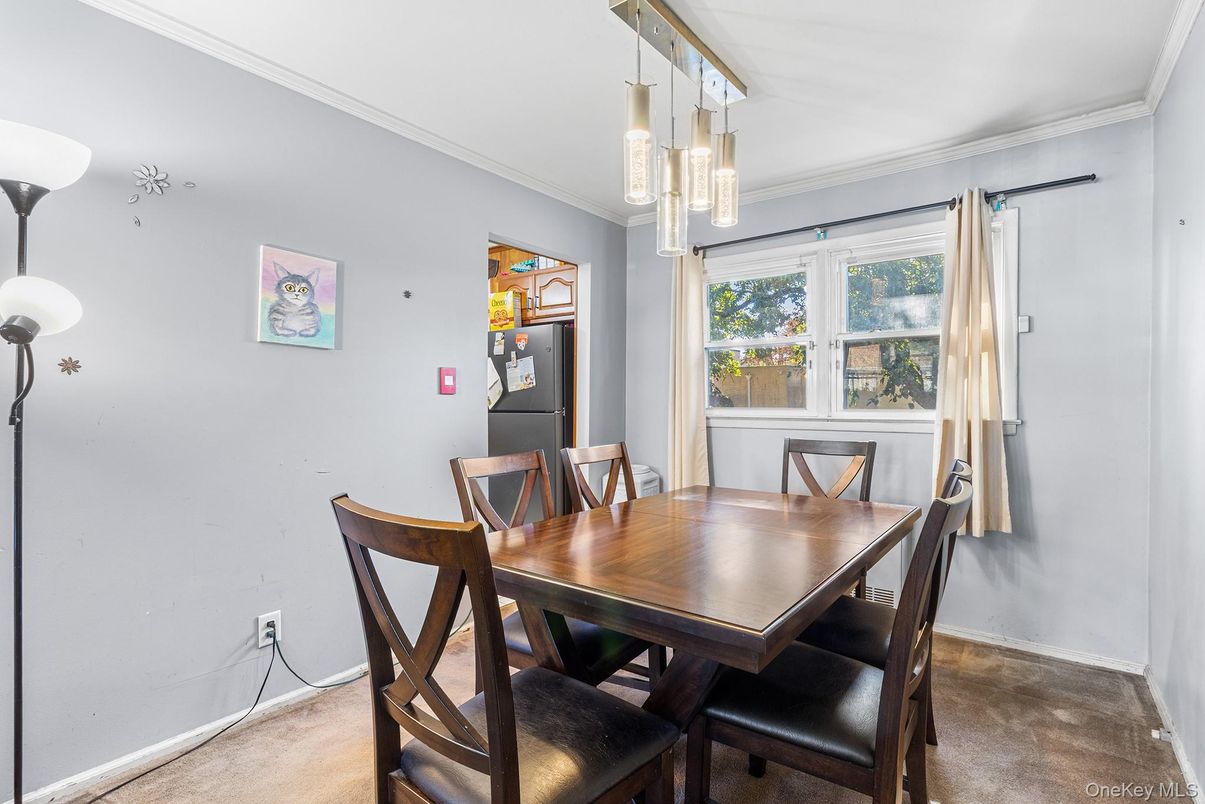 Dining room, Interior, Pendant Lights