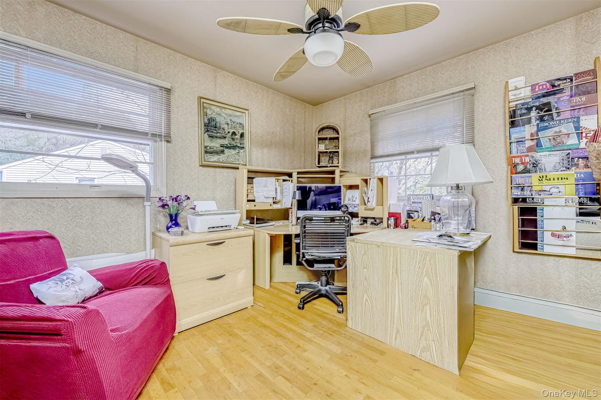 Home Office, Interior, Wood Texture Flooring