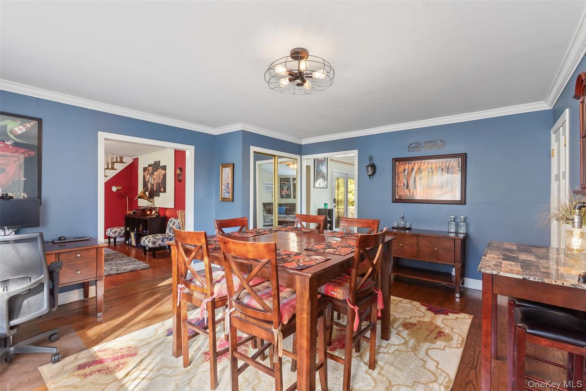 Dining room, Interior, Wood Texture Flooring