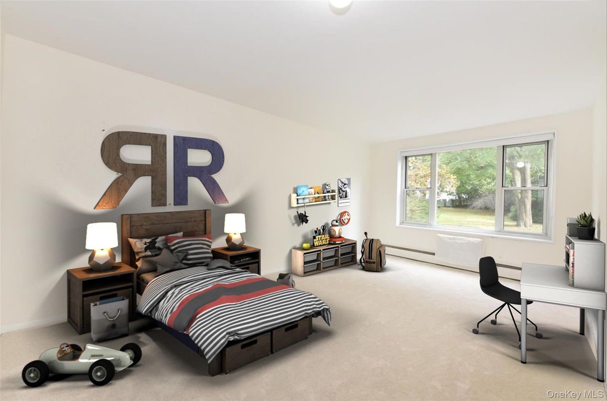 Bedroom, Home Office, Interior