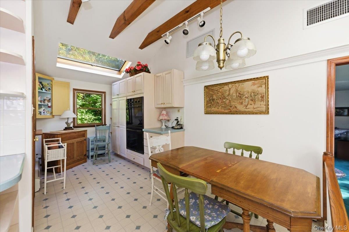 Dining room, Interior, Kitchen, Wooden Beams