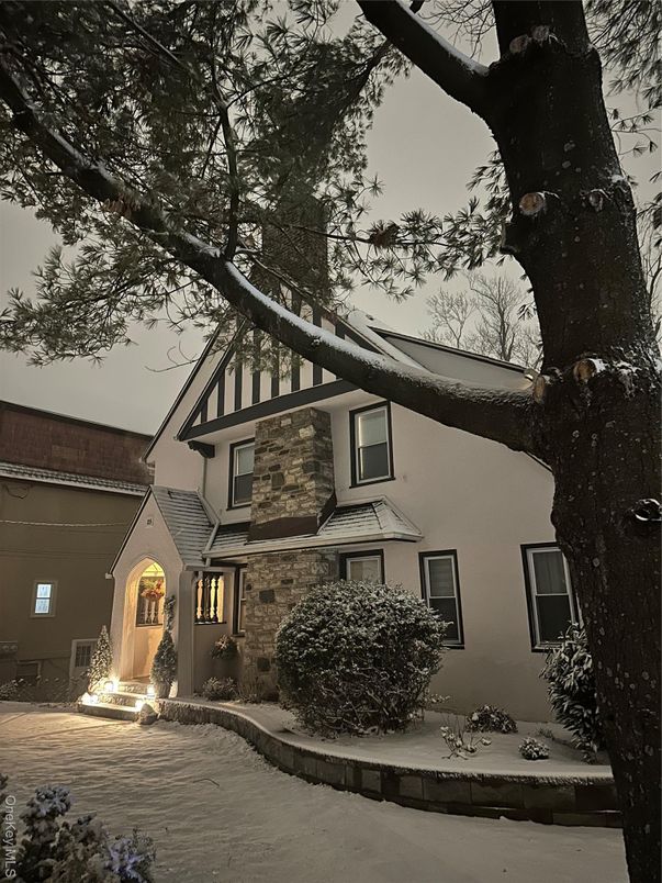 Exterior, Facade, Tudor Revival