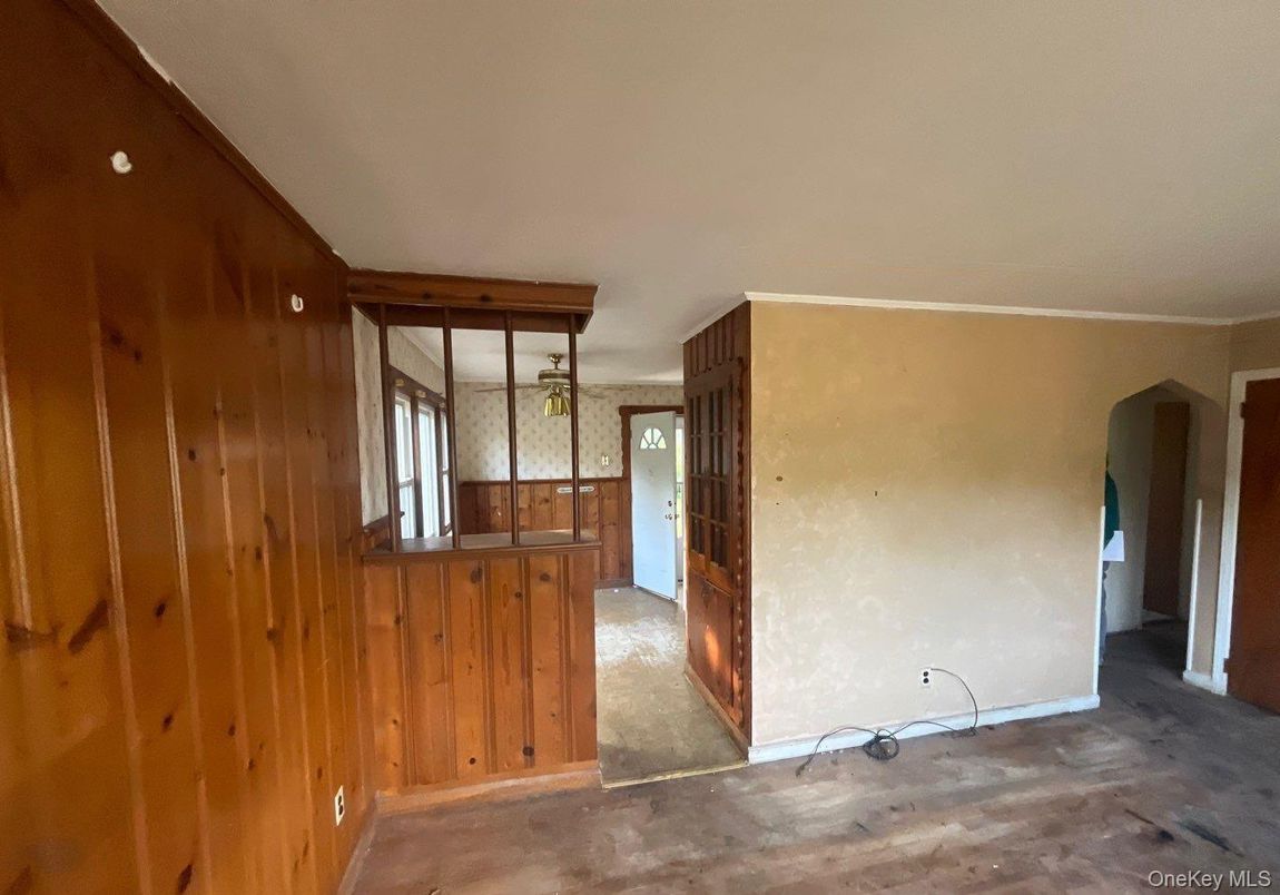 Empty room, Interior, Wooden Walls