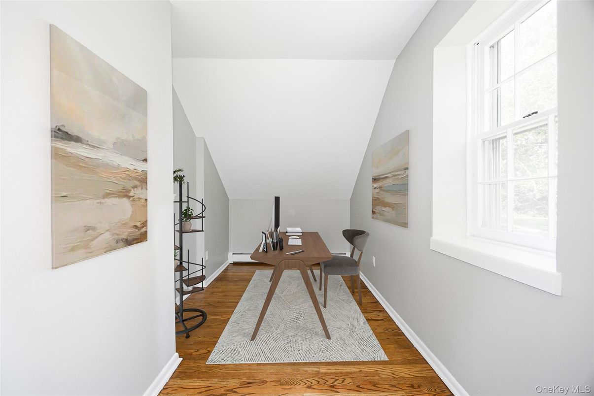 Home Office, Interior, Wood Texture Flooring