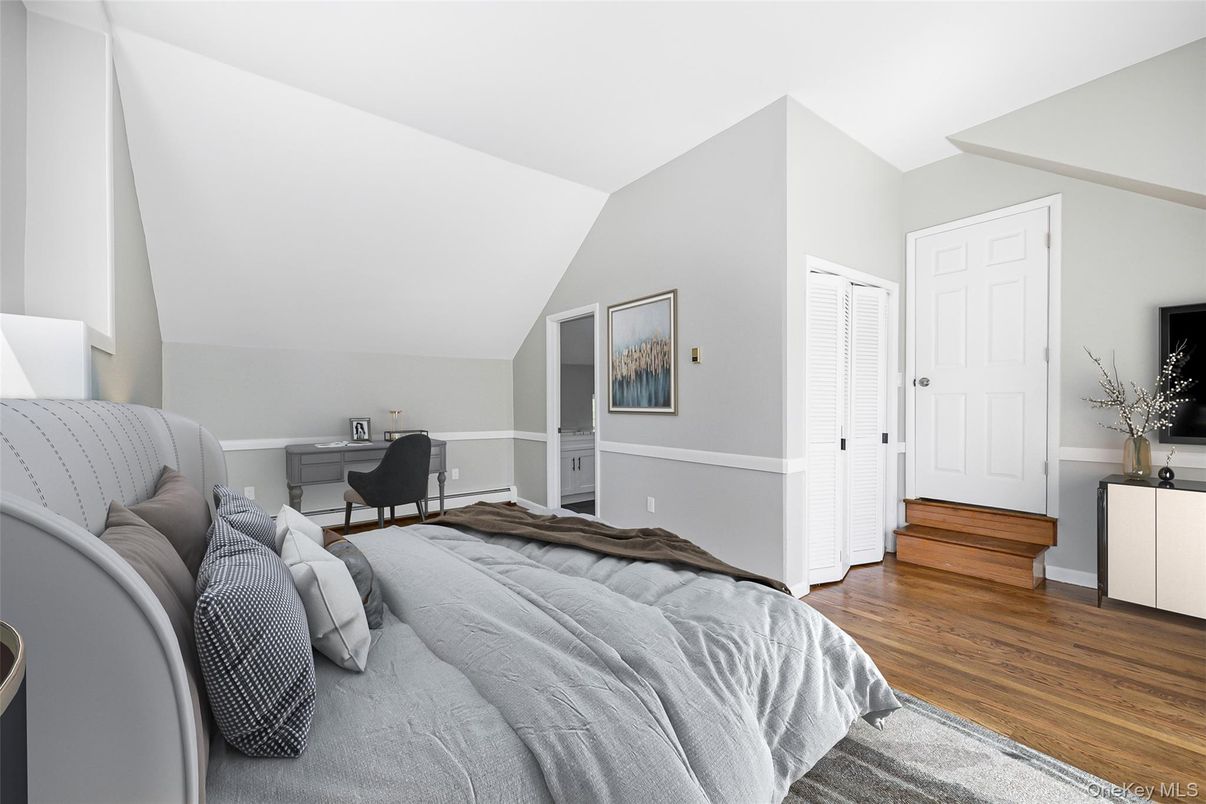 Bedroom, Home Office, Interior, Wood Texture Flooring