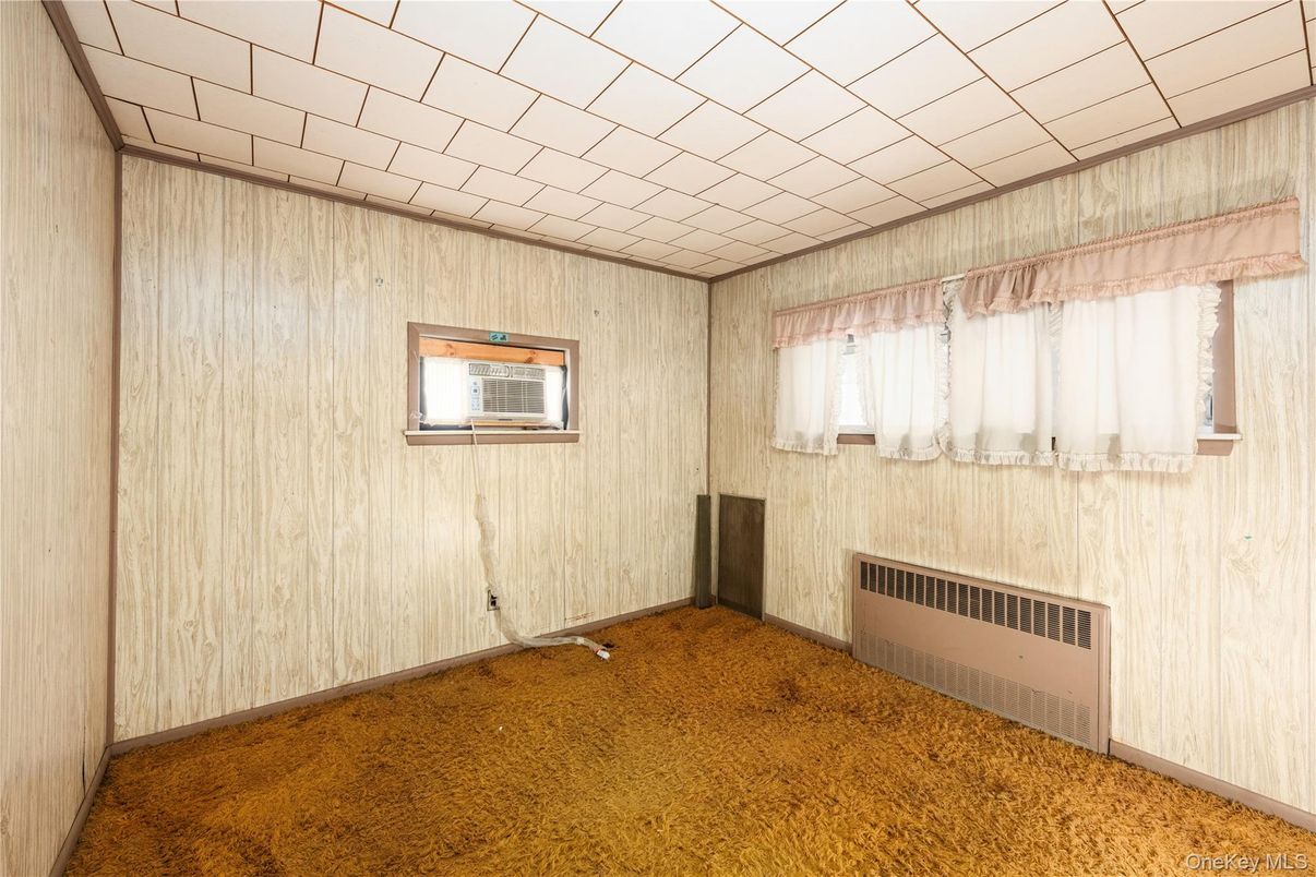 Empty room, Fireplace, Interior