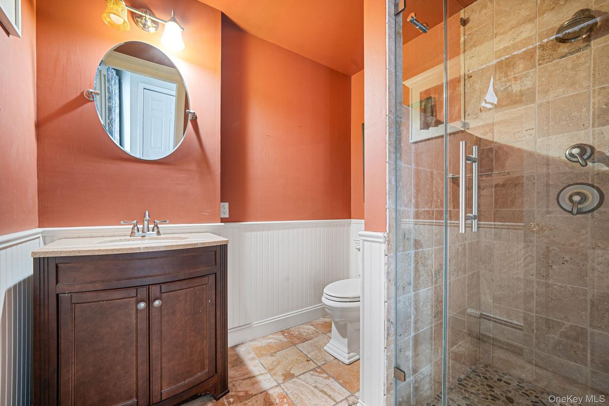 Bathroom, Glass Shower, Interior