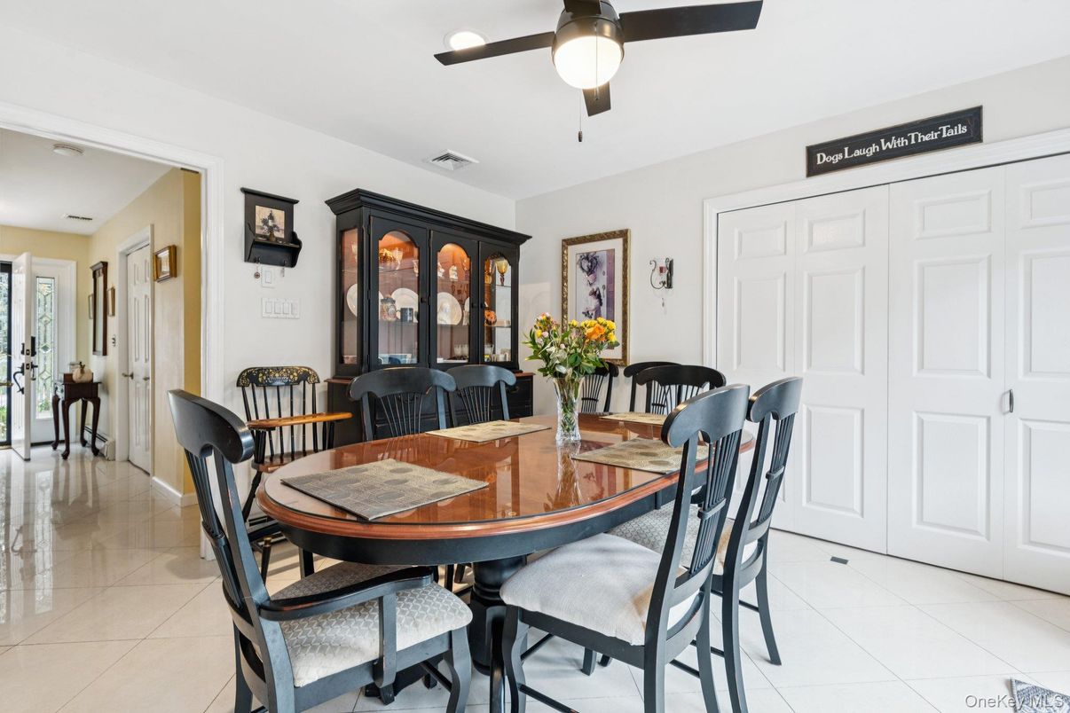 Dining room, Interior