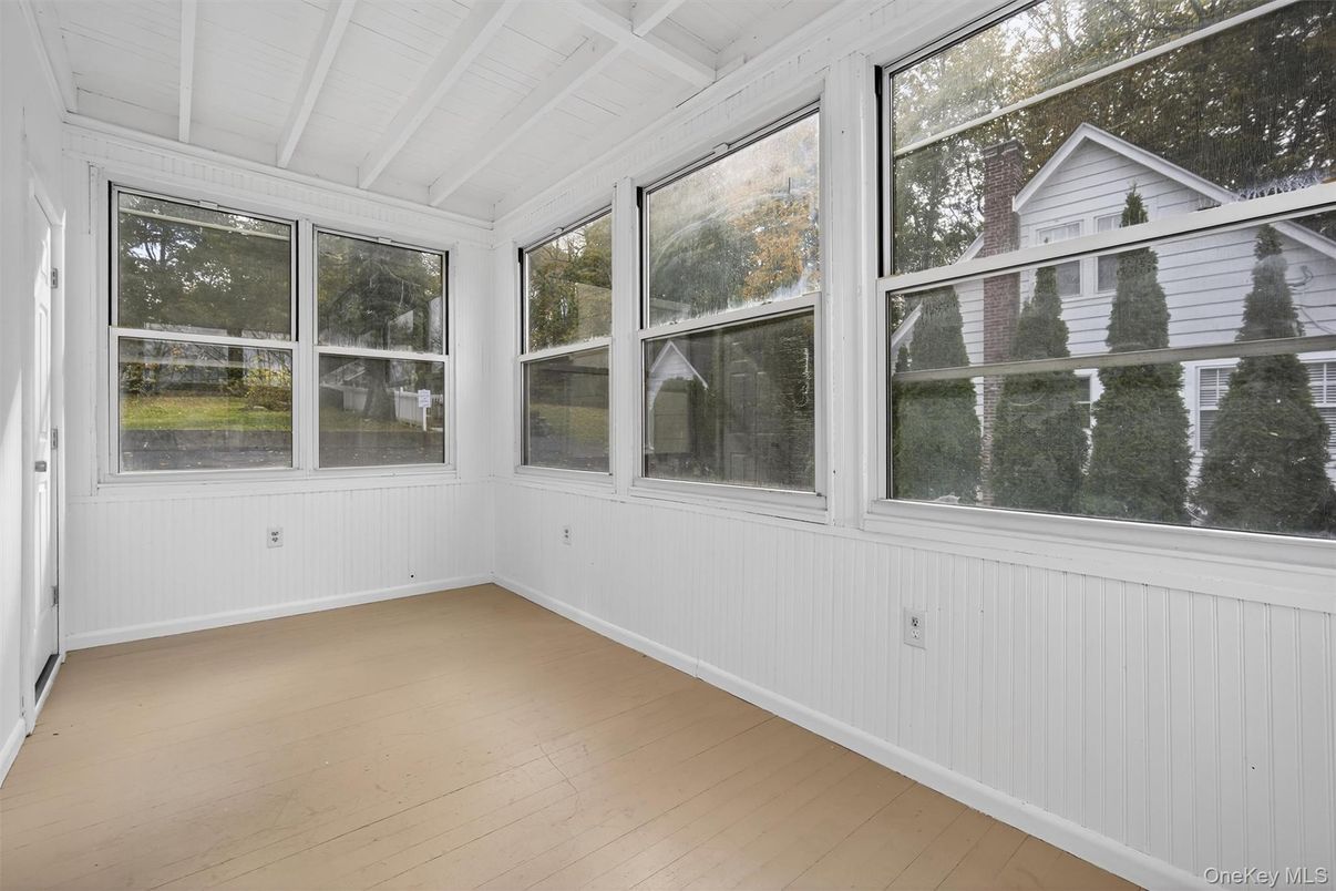Interior, Sun Room, Wood Texture Flooring
