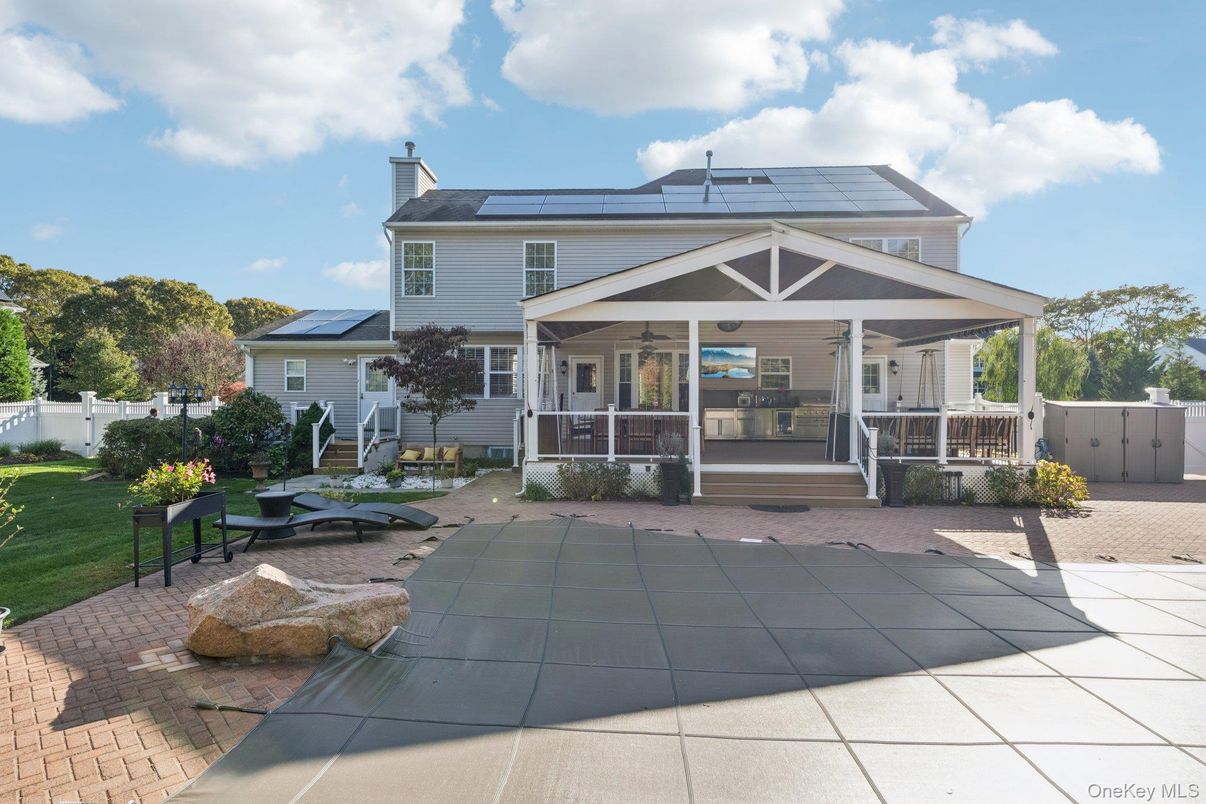 Backyard, Exterior, Solar Panels