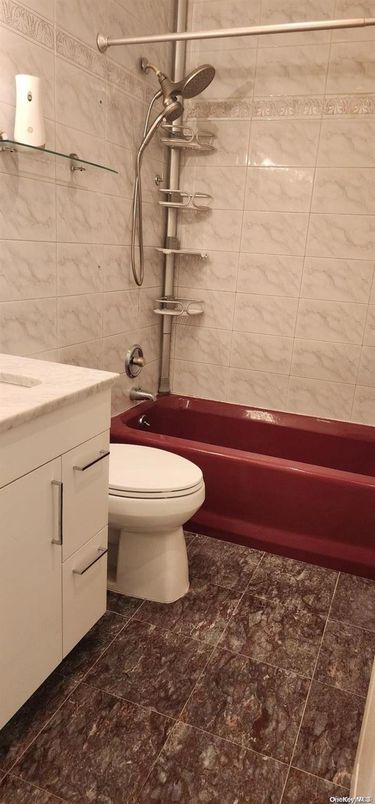 Bathroom, Interior, Marble Walls