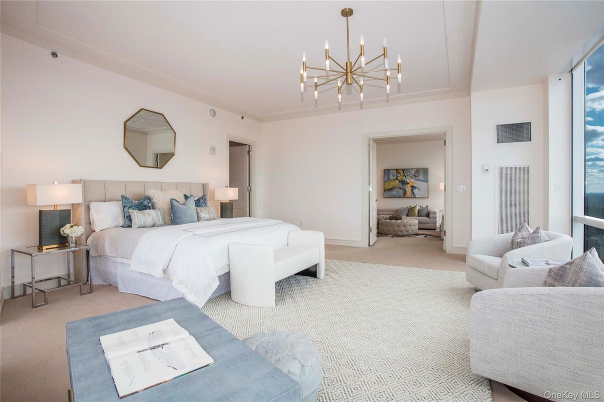 Bedroom, Interior, Pendant Lights