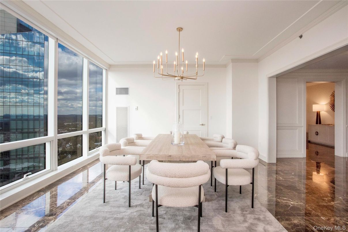 Dining room, Interior, Pendant Lights