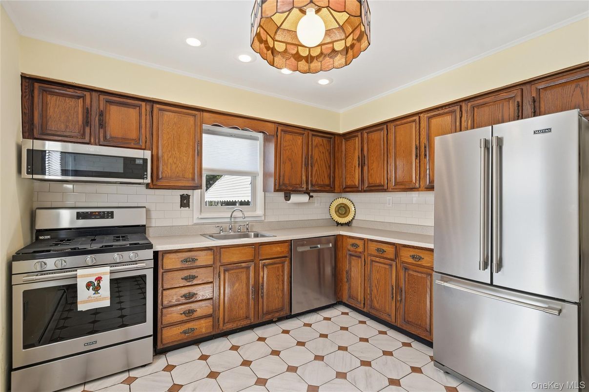 Interior, Kitchen, Recessed Lighting, Stainless Steel Appliances
