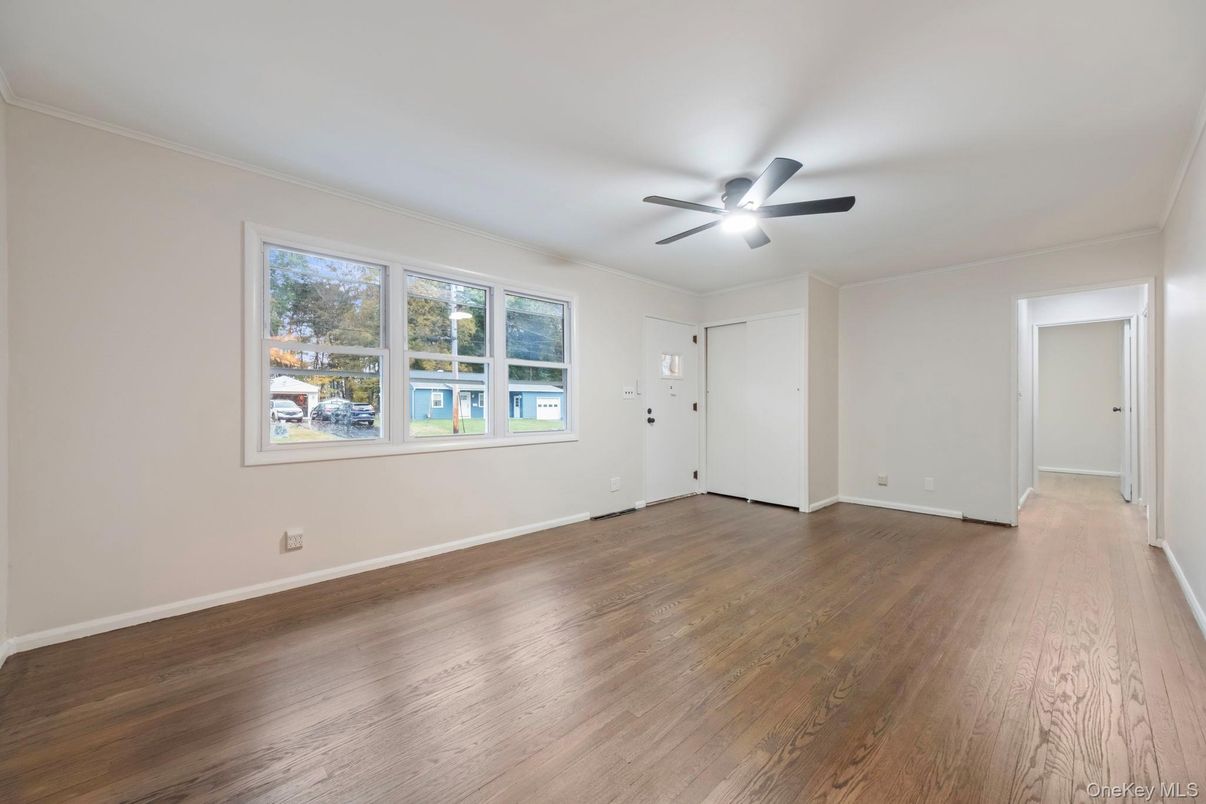 Empty room, Interior, Wood Texture Flooring