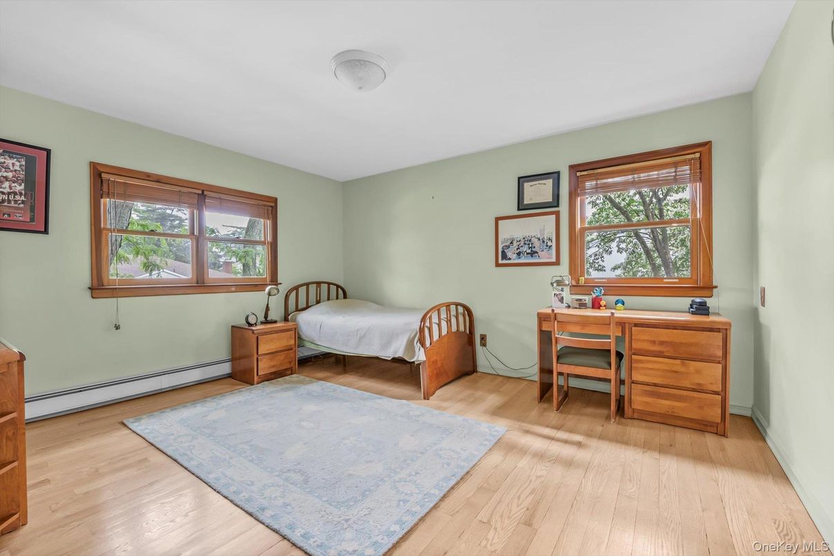 Bedroom, Home Office, Interior, Wood Texture Flooring