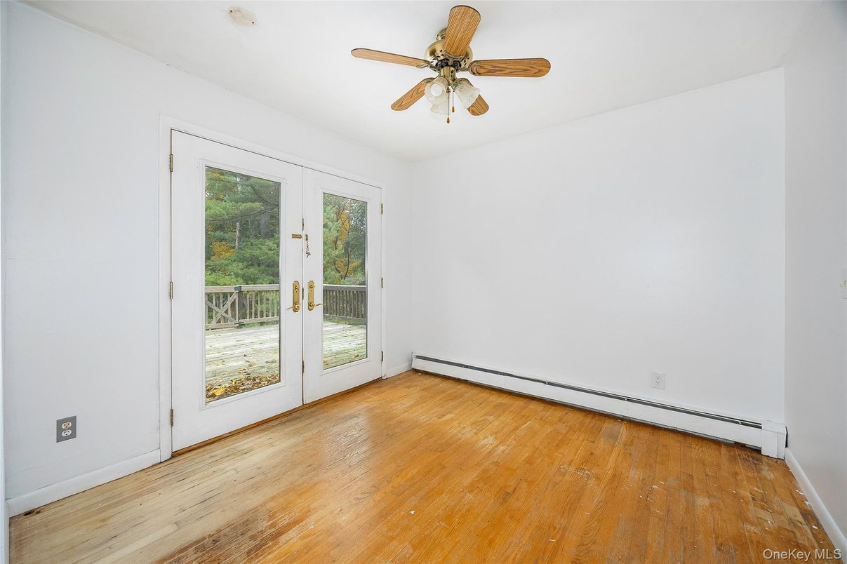 Empty room, Interior, Wood Texture Flooring