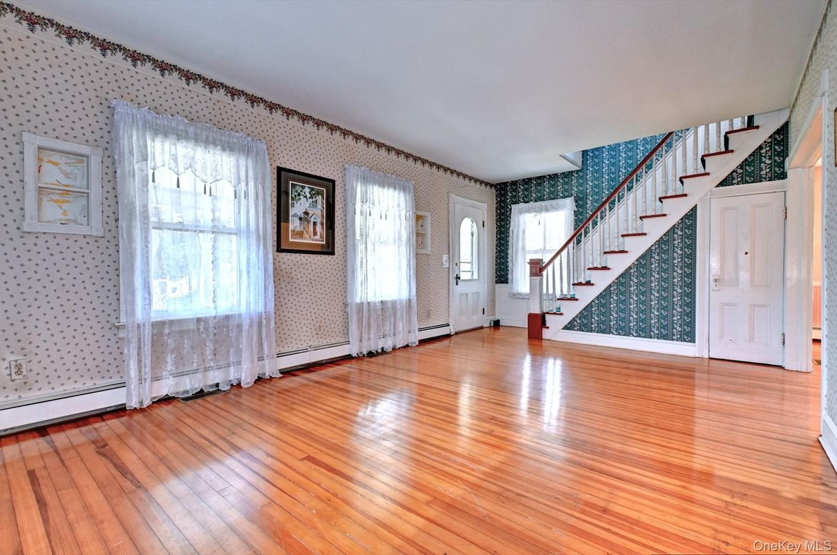 Empty room, Interior, Wood Texture Flooring