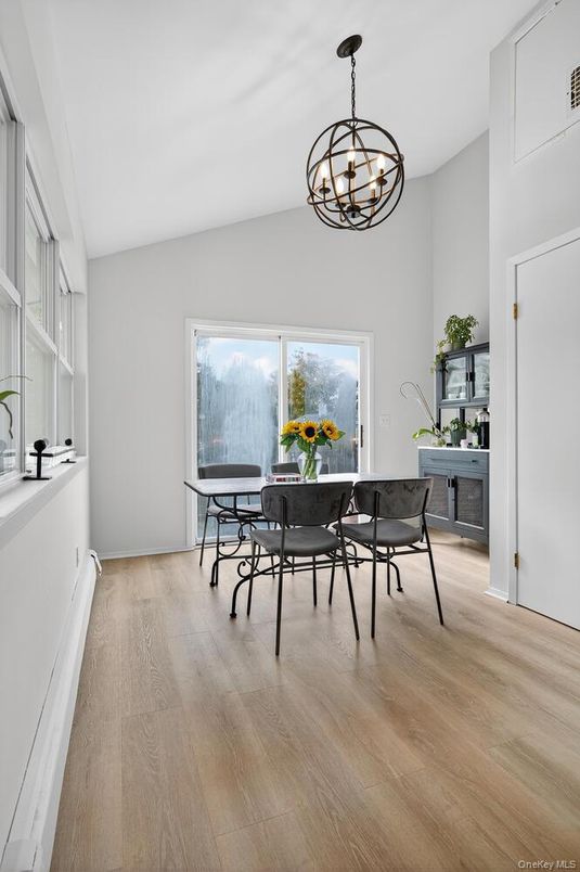 Chandelier, Interior, Wood Texture Flooring