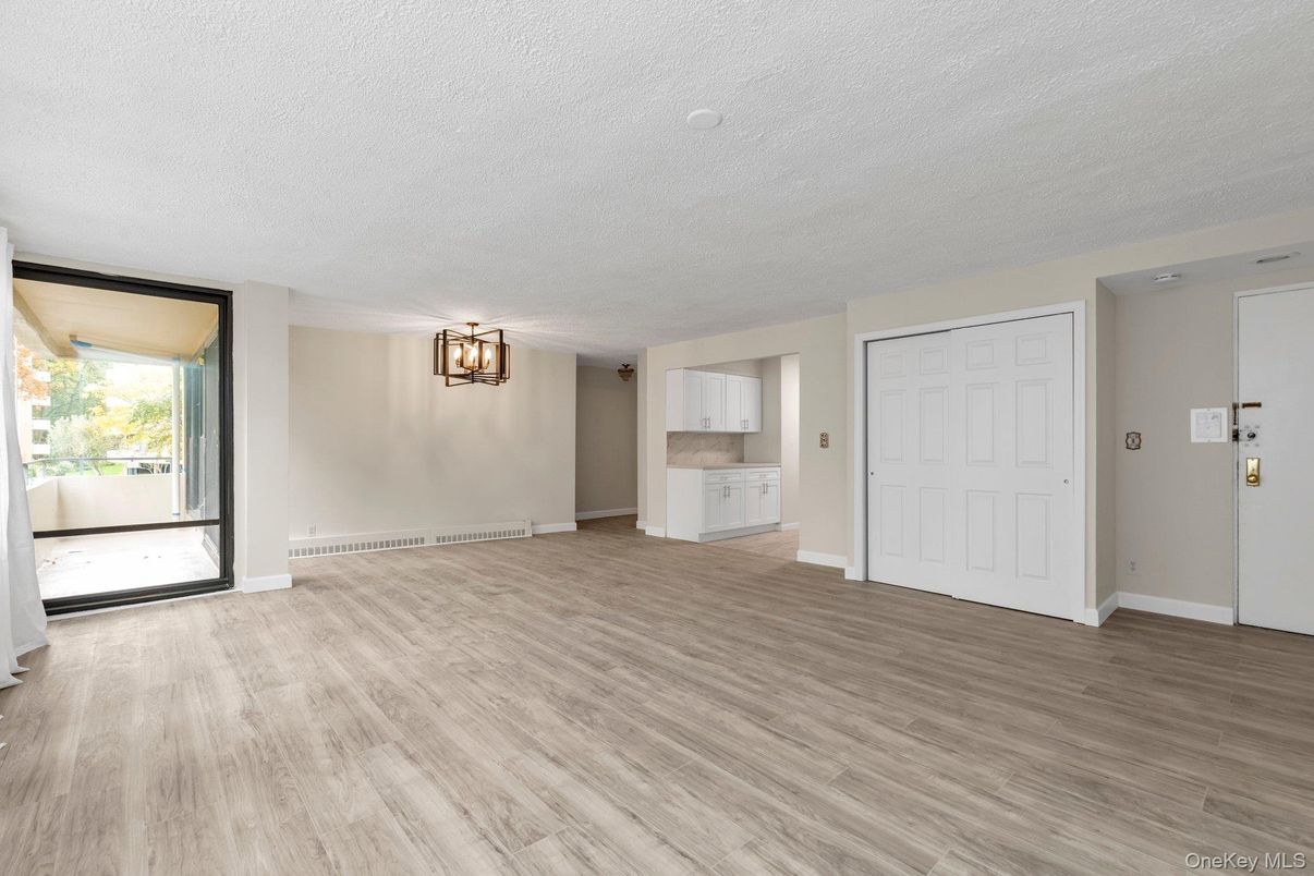 Empty room, Interior, Wood Texture Flooring