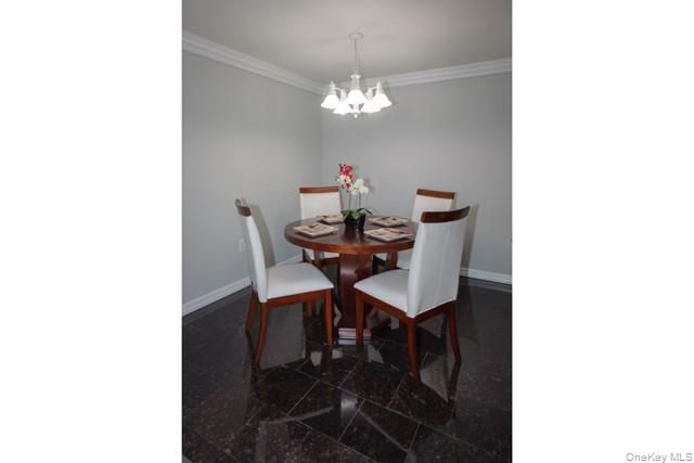 Chandelier, Dining room, Interior