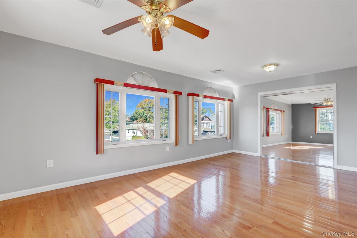 Empty room, Interior, Wood Texture Flooring