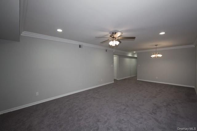 Chandelier, Empty room, Interior, Recessed Lighting