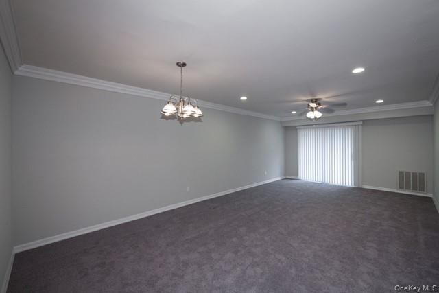 Chandelier, Empty room, Interior, Recessed Lighting