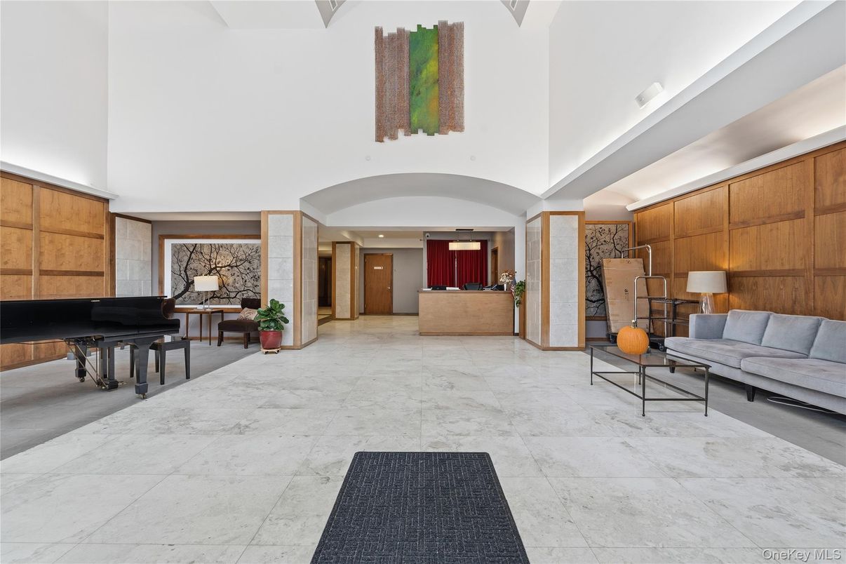 Interior, Living room, Marble, Piano, Recessed Lighting