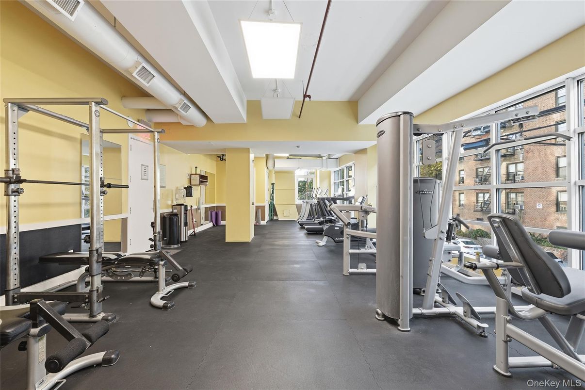 Fitness Equipment, Gym, Interior