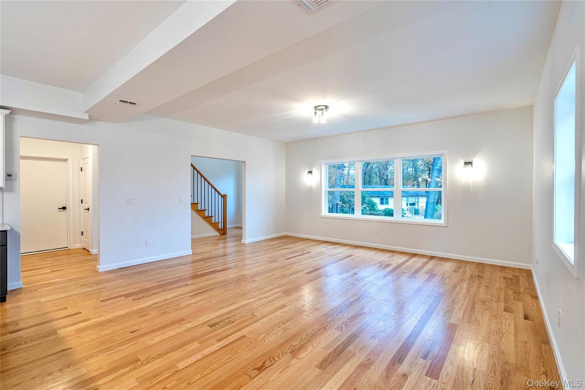 Empty room, Interior, Wood Texture Flooring