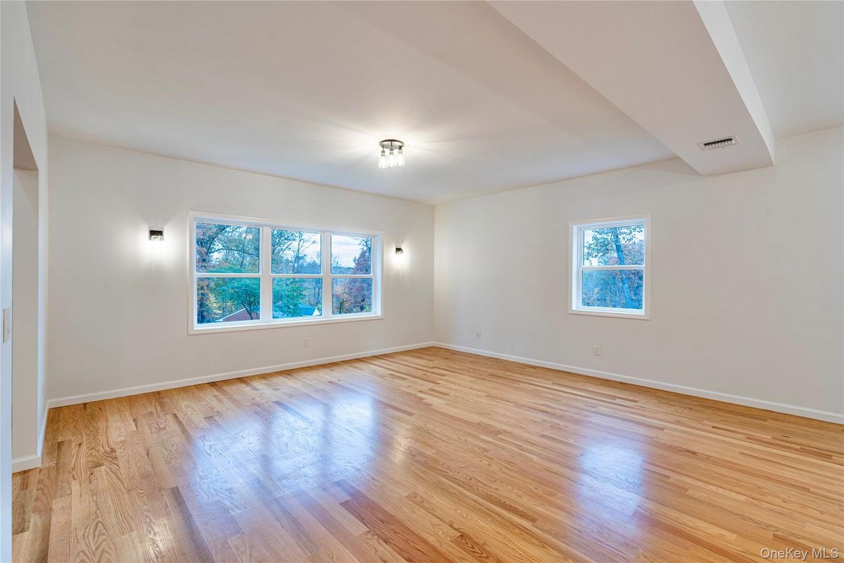 Empty room, Interior, Wood Texture Flooring