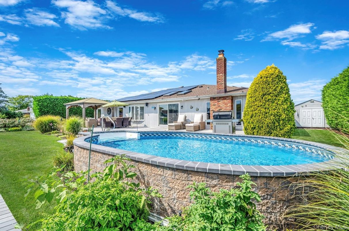 Backyard, Exterior, Pool, Solar Panels