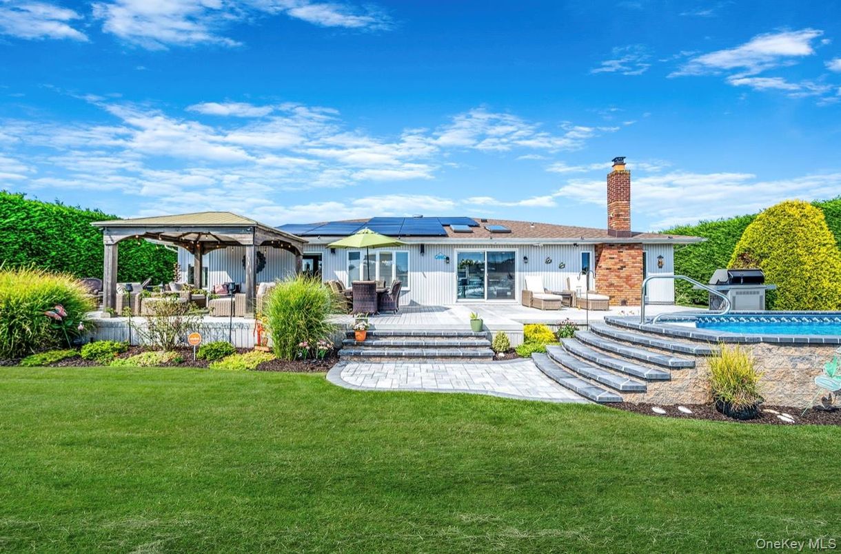 Backyard, Exterior, Pool, Solar Panels