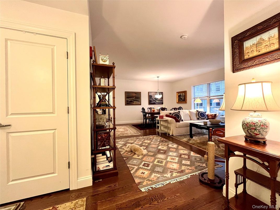 Dining room, Interior, Living room, Pendant Lights, Wood Texture Flooring