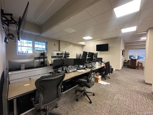 Home Office, Interior, Recessed Lighting