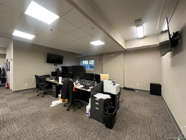 Home Office, Interior, Recessed Lighting