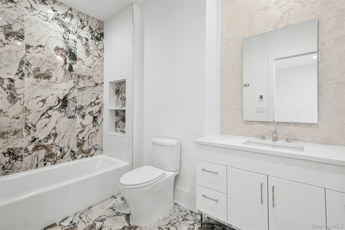 Bathroom, Interior, Marble, Marble Walls