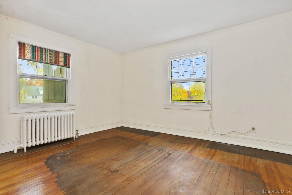 Empty room, Interior, Wood Texture Flooring
