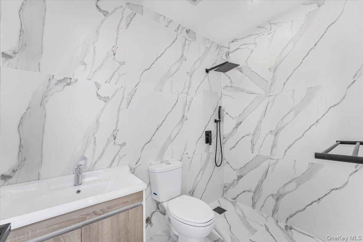 Bathroom, Interior, Marble Walls