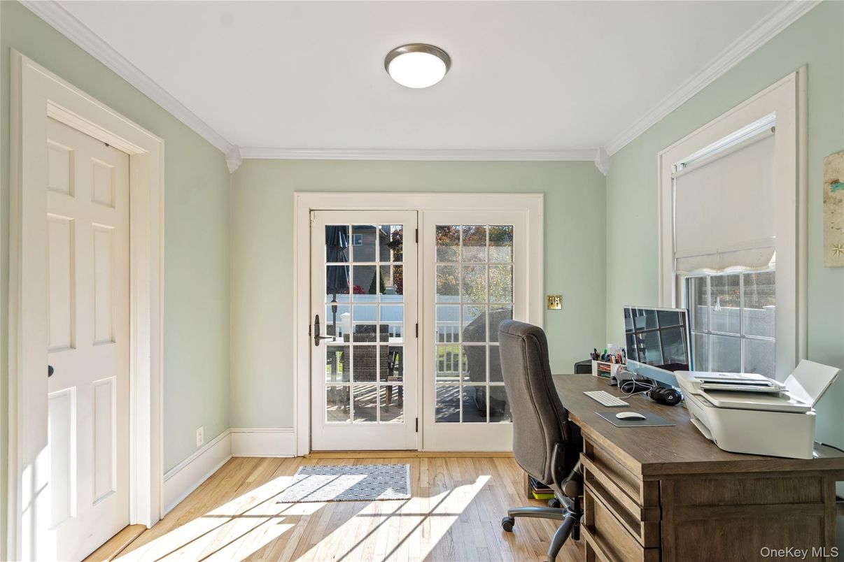 Home Office, Interior, Wood Texture Flooring