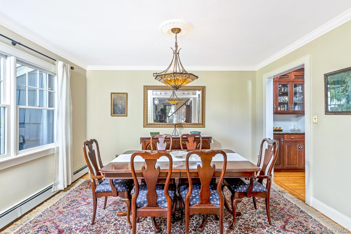 Dining room, Interior, Wood Texture Flooring