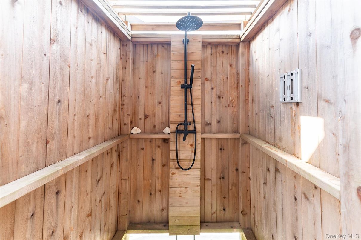 Bathroom, Interior, Wooden Walls