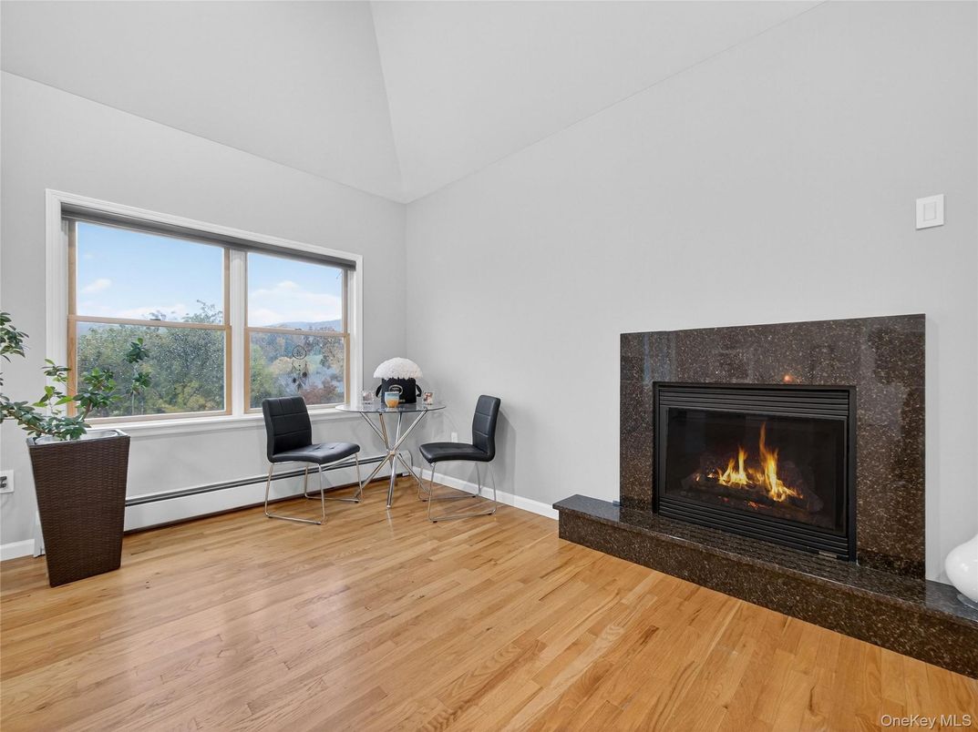 Fireplace, Interior, Wood Texture Flooring