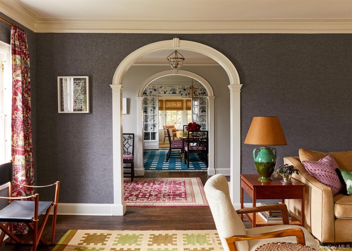 Dining room, Interior, Wood Texture Flooring
