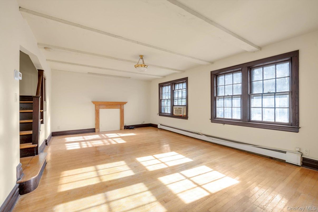 Empty room, Interior, Wood Texture Flooring