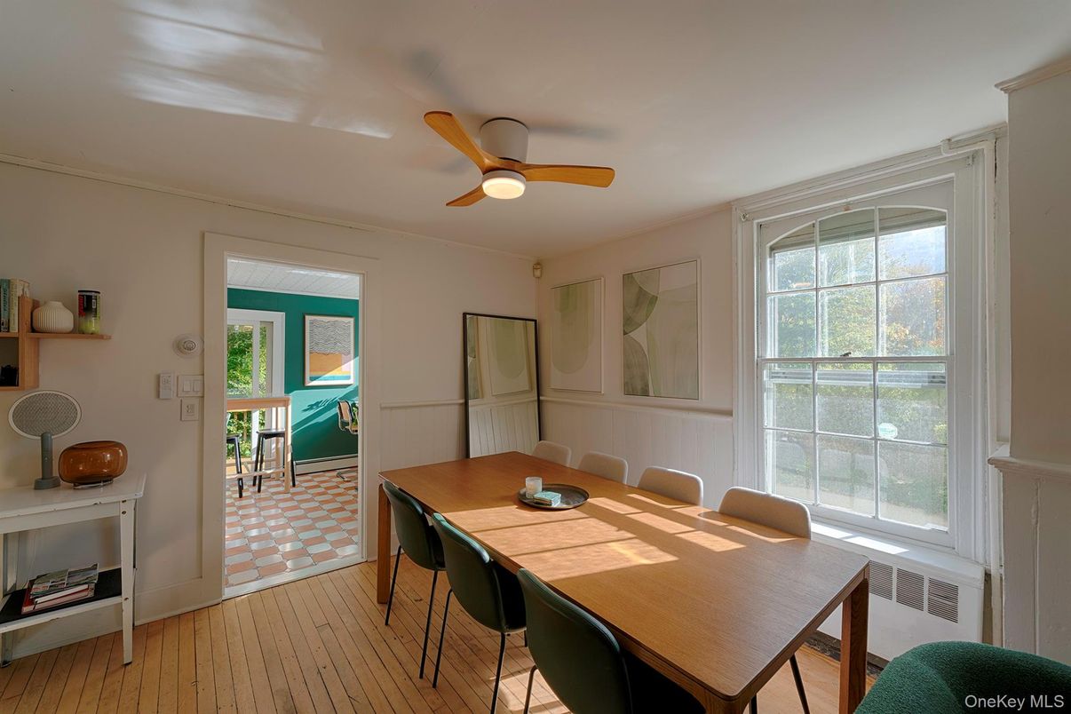 Dining room, Interior, Wood Texture Flooring